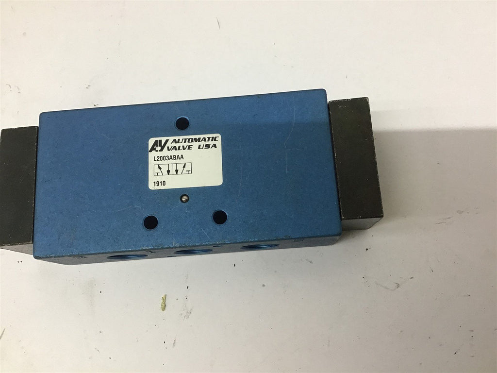 Automatic Valve L2003ABAA 7/16" Ports