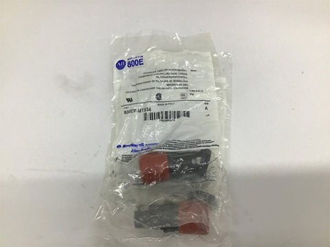 Allen-Bradley 800EP-MTS34 Twist-Release/Push-Pull Button Lot Of 2