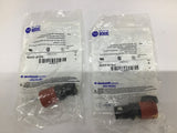 Allen-Bradley 800EP-MTS34 Twist-Release/Push-Pull Button Lot Of 2