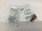 Allen-Bradley 800EP-MTS34 Twist-Release/Push-Pull Button Lot Of 2