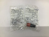 Allen-Bradley 800EP-MTS34 Twist-Release/Push-Pull Button Lot Of 2