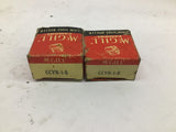 Mcgill CCYR-1-S Cam Yoke Roller Bearing Lot Of 2