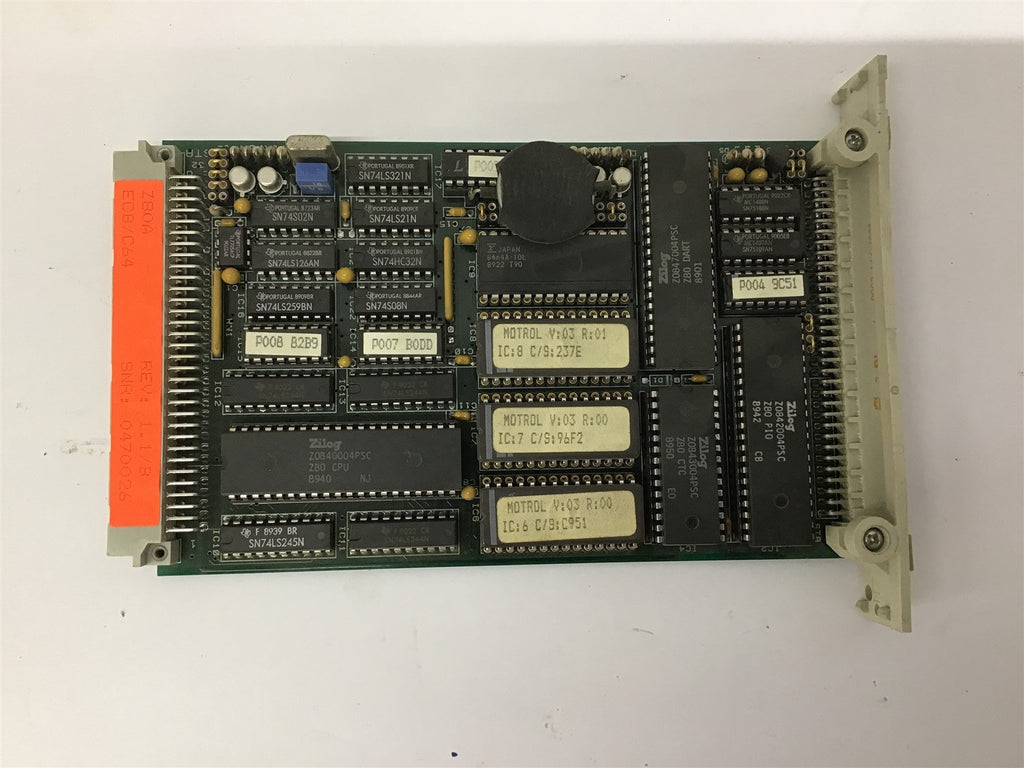 Somerset ECB/C64 Z80A Electrical board
