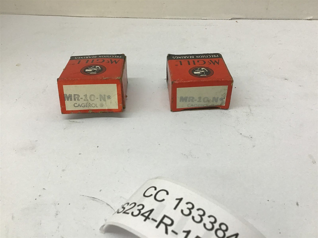 McGill MR-10-N Needle Roller Bearing Lot Of 2