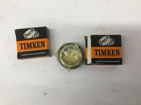 Timken 08125 Tapered Roller Bearing Lot Of 2