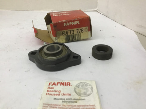 Fafnir GVFTD 7/8" Bearing Unit 2 bolt Flange
