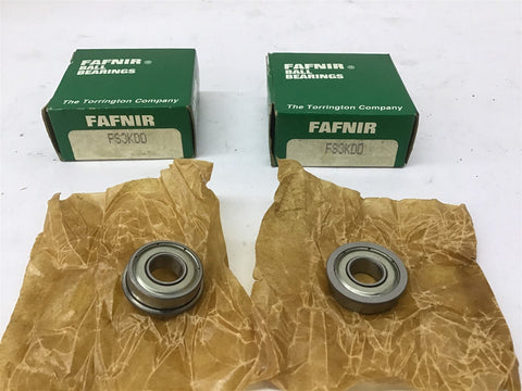 Fafnir FS3KDD Bearing Lot Of 2