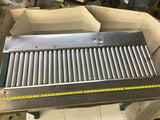 Roller Table 25" W x 1' Roller W x 2'-10" T x 4' L