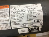 Nidec Motor Corp. FM70 1 HP 208-230/460 V 1755 RPM 4P 56C 3PH 60 Hz TEFC