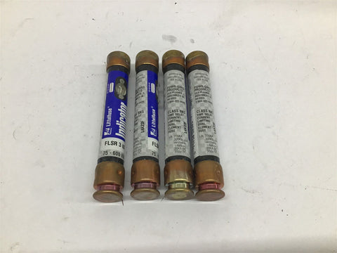 LittelFuse Indicator FLSR 3 ID Fuse 75-600 VAC Lot Of 4