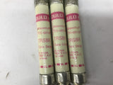 Gould Shawmut TRS8R Tri-Onic Time Delay Fuse 8 Amps 600 VAC Lot Of 8