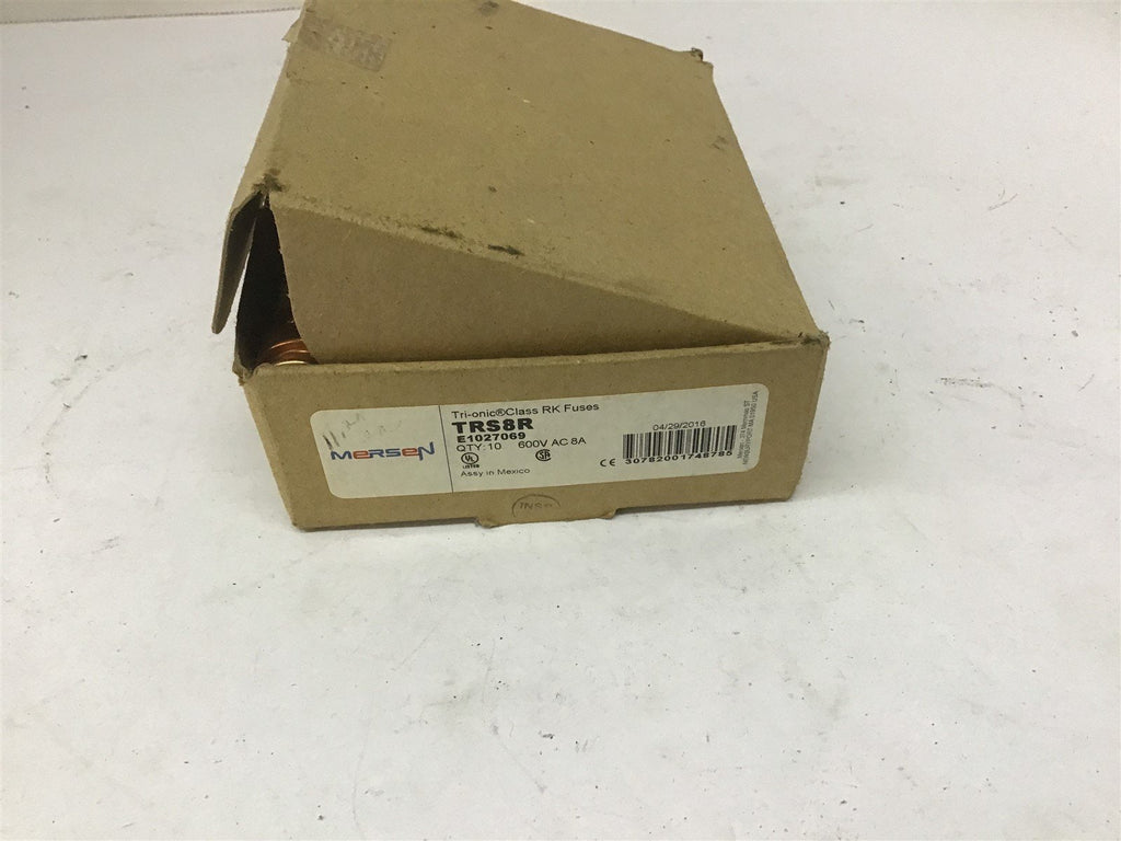 Mersen TRS8R Fuse 600 VAC 8 A Lot Of 10