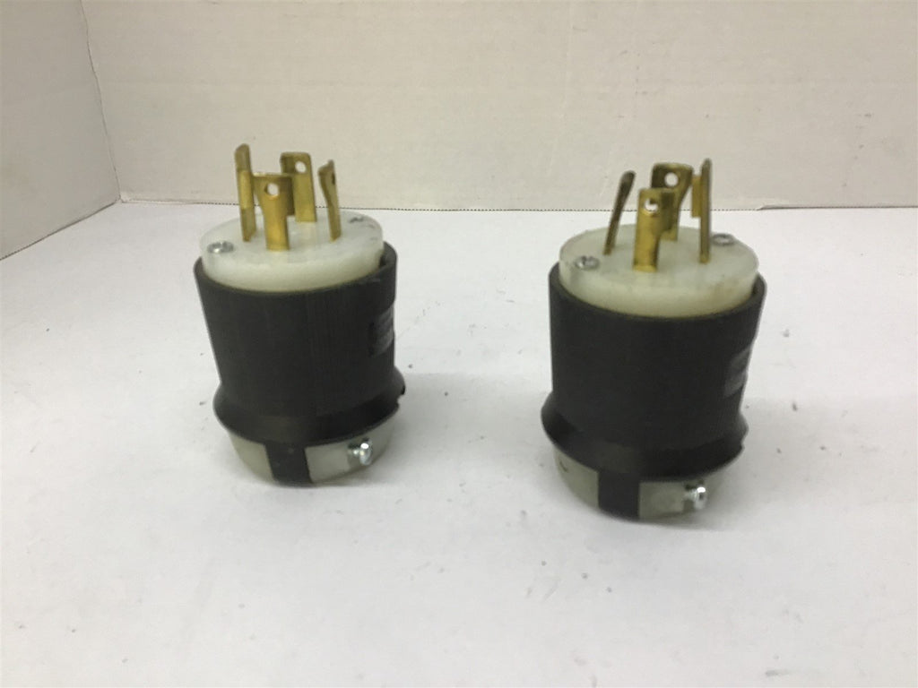 Hubbell HBL2731 Twist-Lock Plug 30 A 480 VAC Lot Of 2