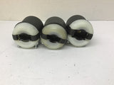Hubbell HBL2731 Twist-Lock Plug 30 A 480 VAC Lot Of 3