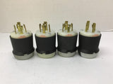 Hubbell HBL2731 Twist-Lock Plug 30 A 480 VAC Lot Of 4