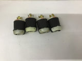 Hubbell HBL2731 Twist-Lock Plug 30 A 480 VAC Lot Of 4