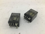 Tyco Electronics Potter and Brumfield K10P-11A15-24 Relay 24V 50/60 Hz Lot Of 2