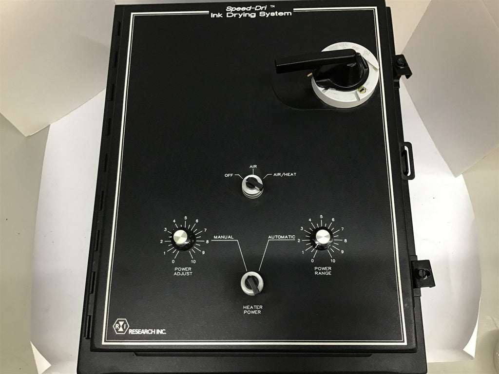Research Inc. 4560C-480-50-01 Speed-Dri Ink Drying System Control Panel