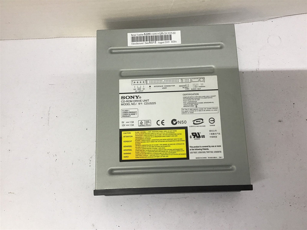 Sony CDU5225-B2 CD-Rom Drive Unit