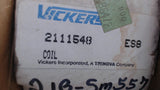Vickers Coil 02-111548  380V - 50/60  .13Amp  / .11Amps - New