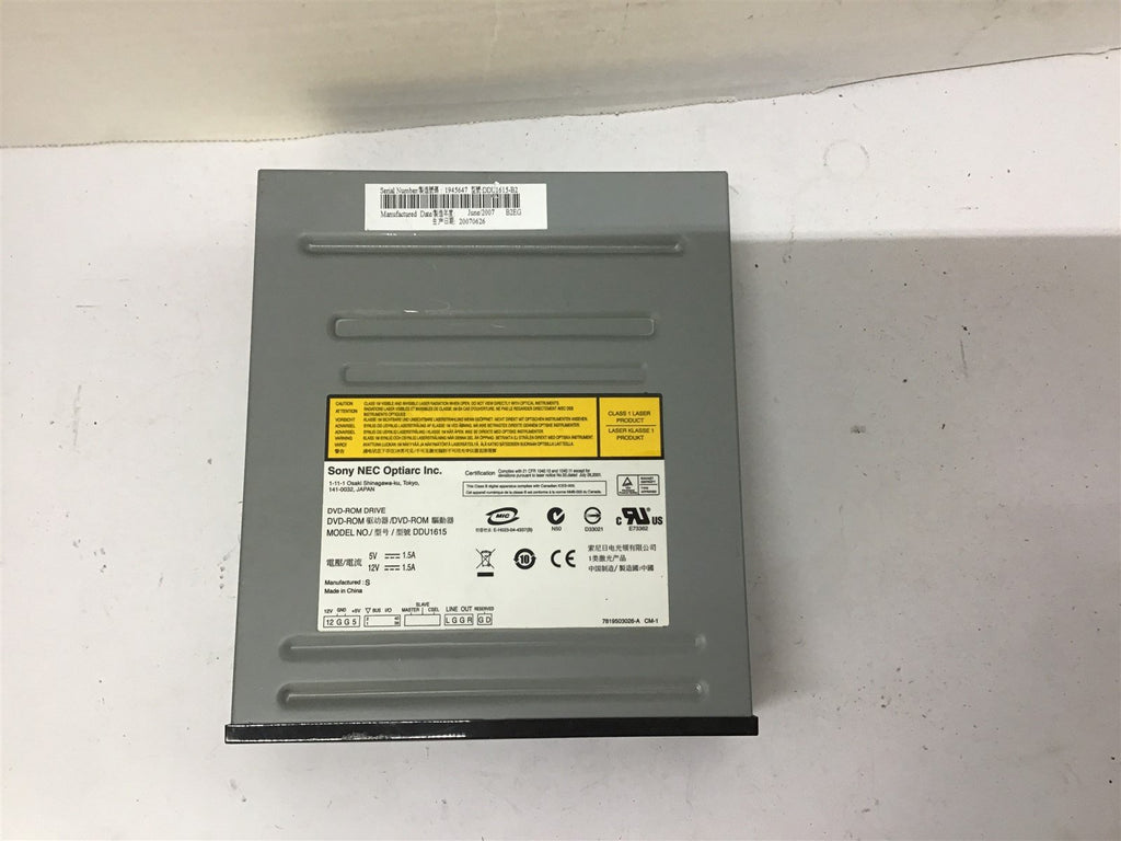 Sony DDU1615-B2 DVD-Rom Drive