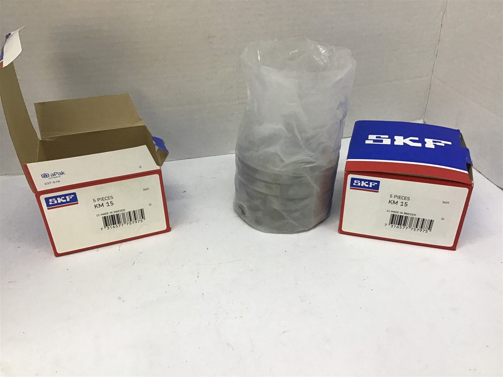 SKF KM15 Bearing Nut Lot Of 10