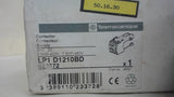 TELEMECANIQUE LP1 D1210BD CONTACTOR/STARTER, 600 VAC MAX, 5.5KW-400V, 7.5HP-460V
