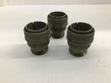 Amphenol 97-3106A28-12P Lot Of 3