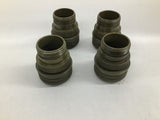 Amphenol 97-3106A28-12P Lot Of 4