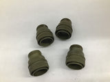 Amphenol 97-3106A28-12P Lot Of 4