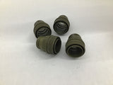 Amphenol 97-3106A28-12P Lot Of 4