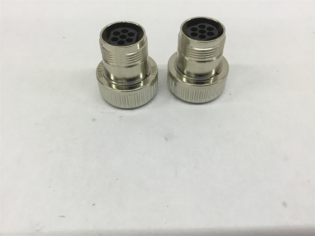 AMP 208716-1 Connector Lot Of 2