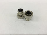 AMP 208716-1 Connector Lot Of 2