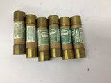 Ren-60 Renewable Fuses 60 Amp Lot Of 6