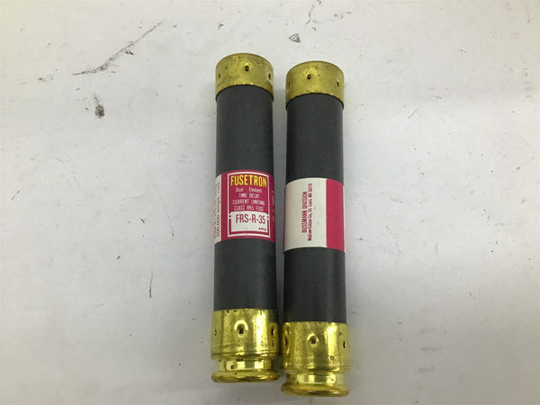 Fusetron FRS-R-35 Dual Element Time Delay Fuse Lot Of 2 – BME Bearings ...