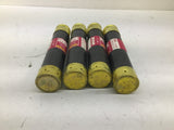 Fusetron FRS-R-35 Dual Element Time Delay Fuse Lot Of 4