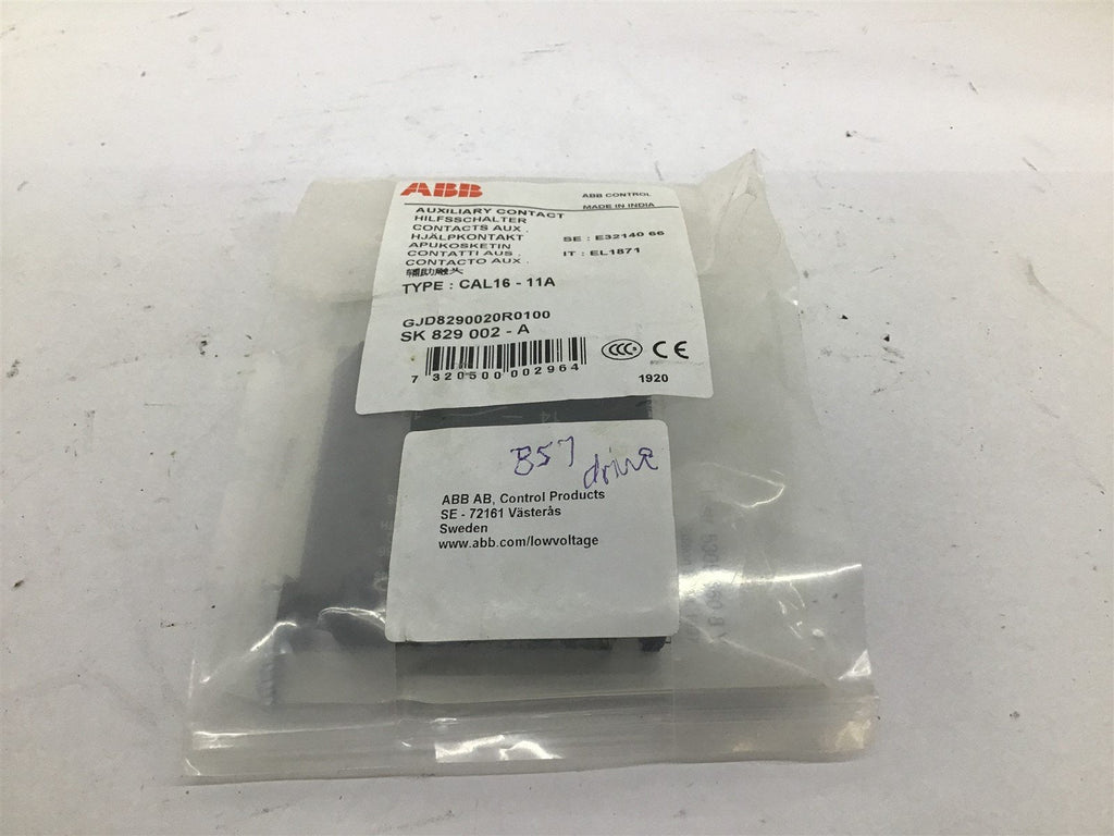 ABB CAL16-11A Auxiliary Contact