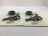 Ortman TS2815120H0 Air/Hydraulic Cylinders Kit 1" Lot Of 2