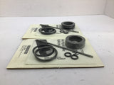Ortman TS2815120H0 Air/Hydraulic Cylinders Kit 1" Lot Of 2