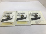 Ortman RG001530160 Series 101 Air/Hydraulic Cylinder Kit Lot Of 3