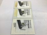 Ortman RG001530160 Series 101 Air/Hydraulic Cylinder Kit Lot Of 3