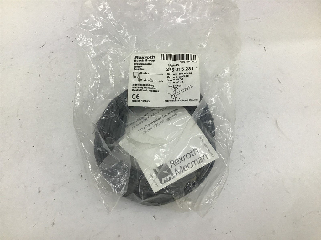 Rexroth 275 015 231 1 Sensor