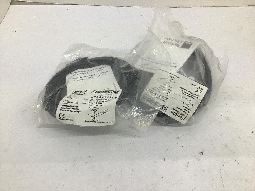 Rexroth 275 015 231 1 Sensor Lot Of 2