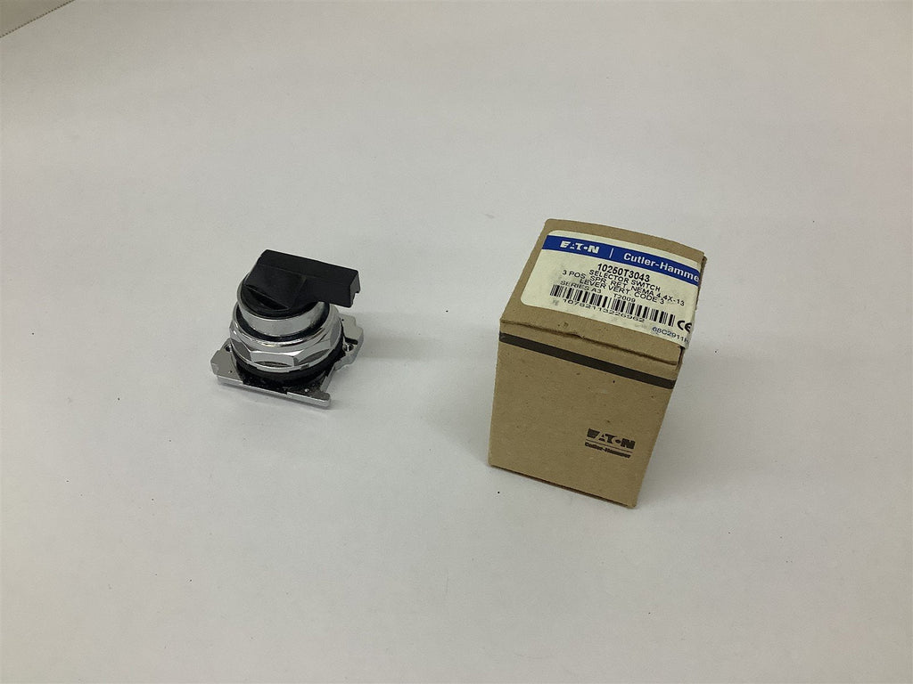 Eaton 10250T3043 Selector Switch 3 Position