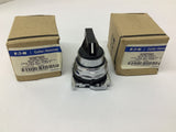Eaton 10250T3043 Selector Switch 3-Position Lot Of 2