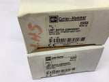Cutler-Hammer E50SA Ser. A2 Limit Switch Component 1 Pole Lot Of 2