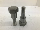 Koyo K Hex Bolt 3-1/2" Length x 5/8" Thread x 1" OD Lot Of 2