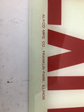 Alkco MFG CO Exit Sign