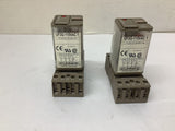 Kuhke UF3G-110VAC1 4A 250V On Base Lot Of 2