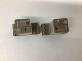 Kuhke UF3G-110VAC1 4A 250V On Base Lot Of 2